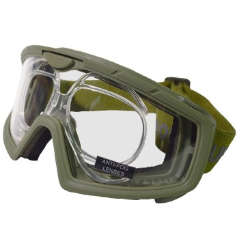Battle Visor RX (Green - Clear) Protective Eyewear