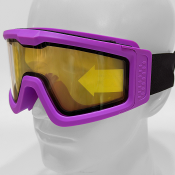 Battle Visor THERMAL (Purple - Clear) Protective Eyewear