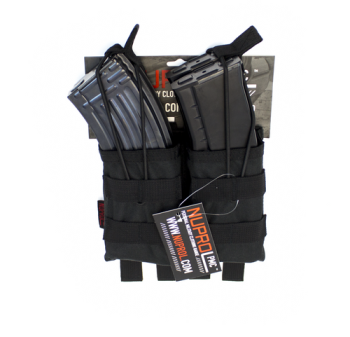 PMC AK Double Open Magazine Pouch (Black)