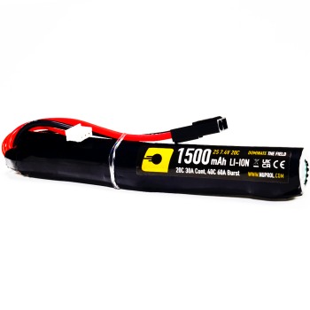 Li-Ion Battery 1500mAh 7.4v 20c (STK) Small Tamiya