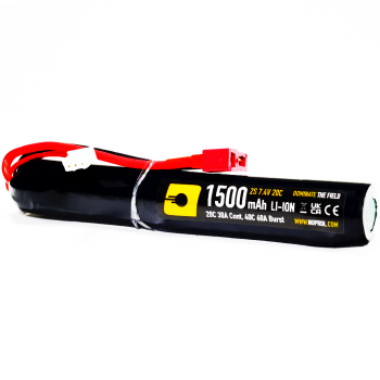 Li-Ion Battery 1500mAh 7.4v 20c (STK) Deans