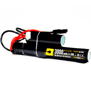 Li-Ion Battery 3000mAh 11.1v 10c DBL - Small Tamiya