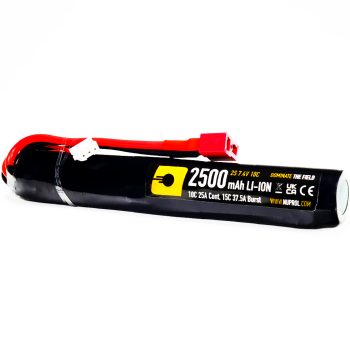 Li-Ion Battery 2500mAh 7.4v 10c (STK) Deans
