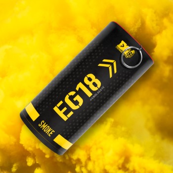 EG18 Smoke Grenade (Yellow) (Single Vent) (~90s; 1.1g/s)