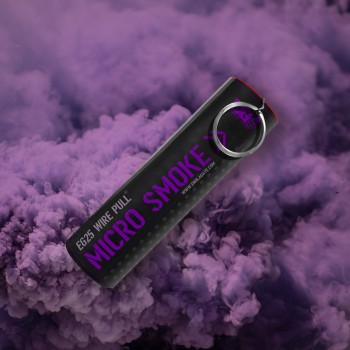 EG25 Micro Smoke Grenade (Purple) (Single Vent) (~30s; 0.5g/s)