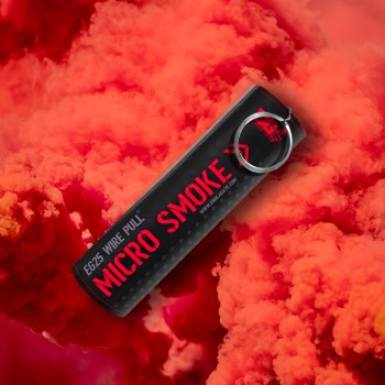 EG25 Micro Smoke Grenade (Red) (Single Vent) (~30s; 0.5g/s)