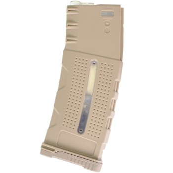 M4 Magazine W-MAG Window v2 AEG (Hi-Cap|370R) (Tan)
