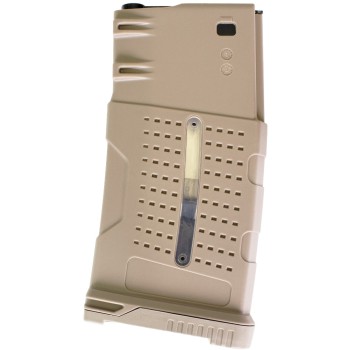 SR25 Magazine W-MAG Window AEG (Hi-Cap|550R) (Tan)