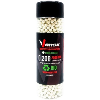 Airsoft BBs Biodegradable Tracer (2000R Bottle) 0.20g