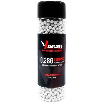 Airsoft BBs (2000R Bottle) 0.28g