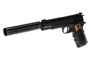 VX-9 Agency GBB Pistol (Black)